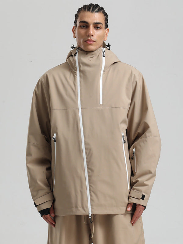 Men's Gsou Snow HyperDrive All-Season Color Block Mountain Cargo Snow Jacket