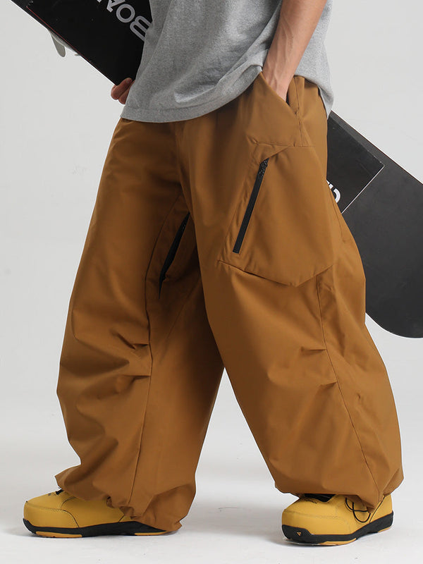 Men's Gsou Snow Durable Urban Vibe All Function Baggy Snow Pants