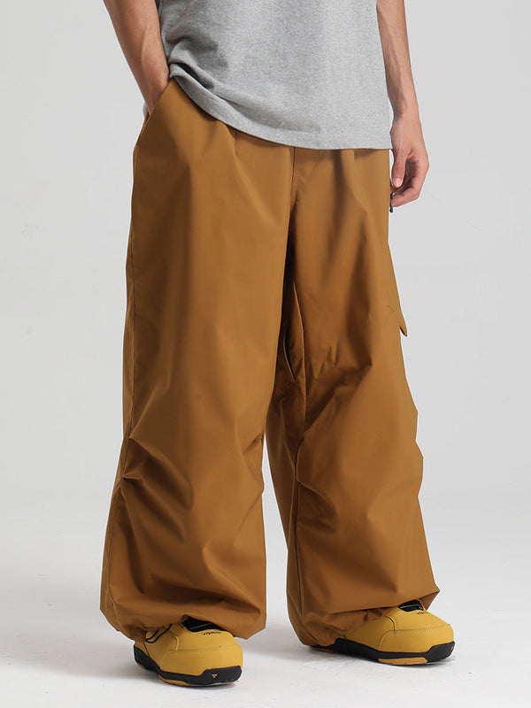 Gsou Snow Herren Strapazierfähige Urban Vibe All Function Baggy Schneehose