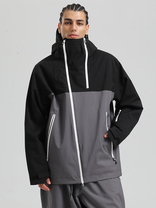 Men's Gsou Snow HyperDrive All-Season Color Block Mountain Cargo Snow Jacket