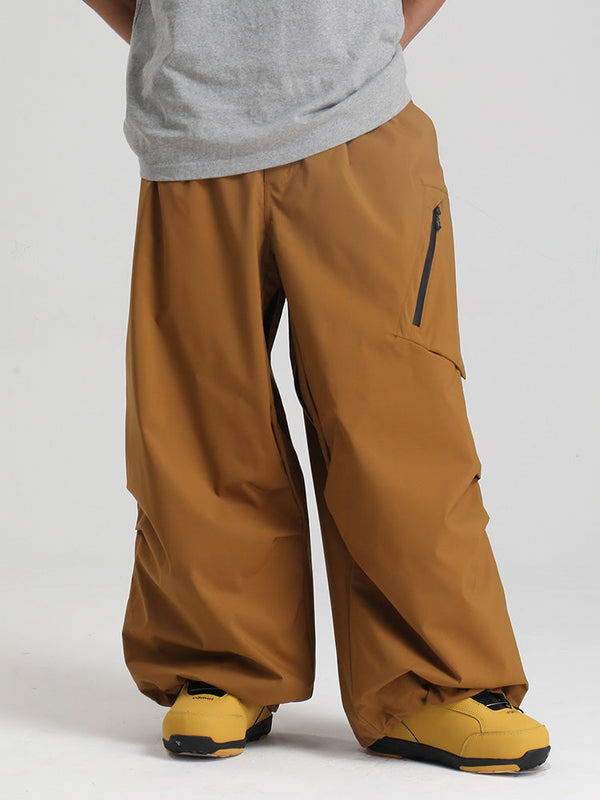 Gsou Snow Herren Strapazierfähige Urban Vibe All Function Baggy Schneehose
