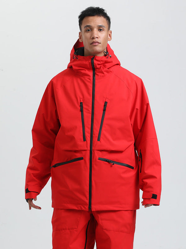 Gsou Herren-Snow Durable Mountain Pro All Function Cargo-Schneejacke