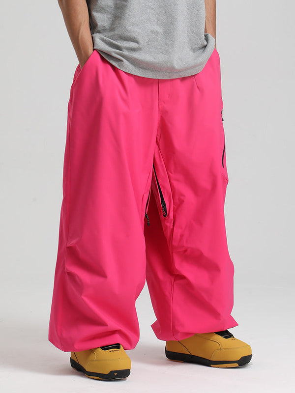 Gsou Snow Herren Strapazierfähige Urban Vibe All Function Baggy Schneehose