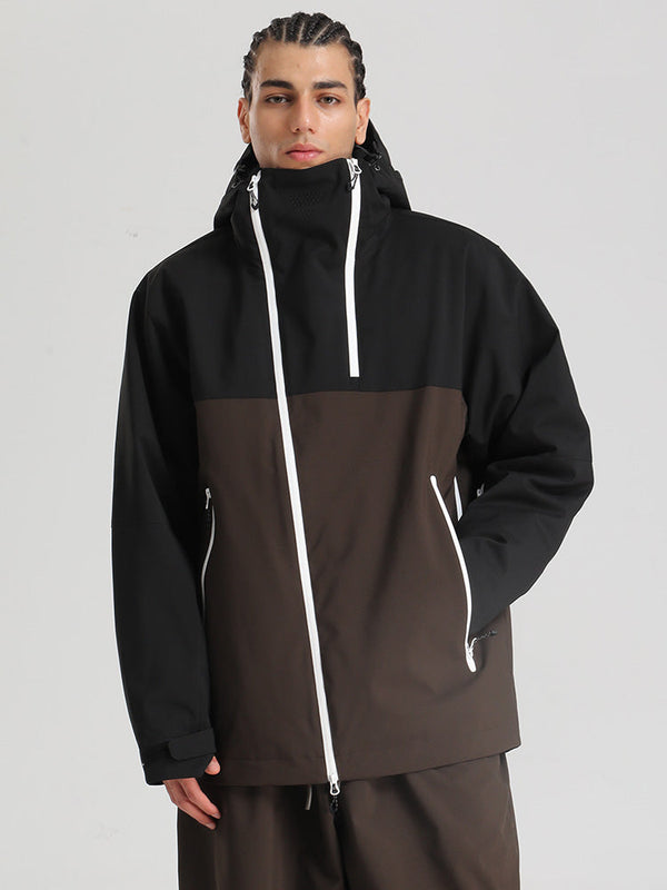 Men's Gsou Snow HyperDrive All-Season Color Block Mountain Cargo Snow Jacket