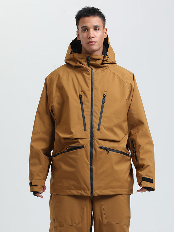 Gsou Herren-Snow Durable Mountain Pro All Function Cargo-Schneejacke