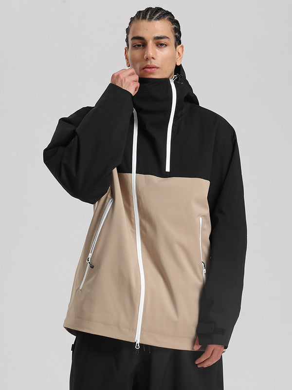 Men's Gsou Snow HyperDrive All-Season Color Block Mountain Cargo Snow Jacket