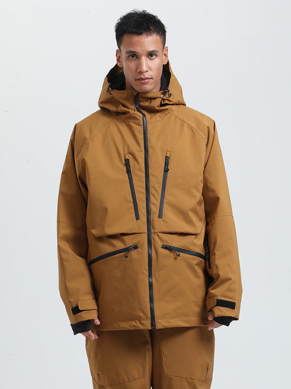Gsou Herren-Snow Durable Mountain Pro All Function Cargo-Schneejacke