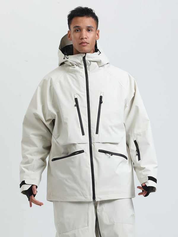 Gsou Herren-Snow Durable Mountain Pro All Function Cargo-Schneejacke