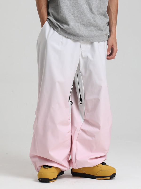 Gsou Snow Herren Strapazierfähige Urban Vibe All Function Baggy Schneehose