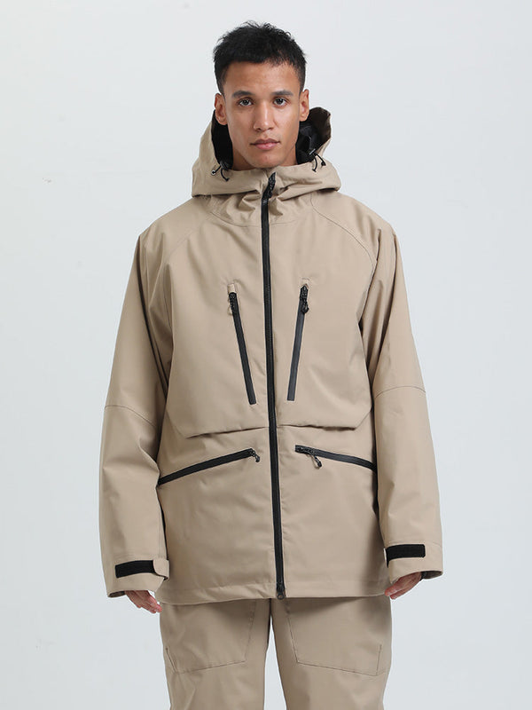 Gsou Herren-Snow Durable Mountain Pro All Function Cargo-Schneejacke