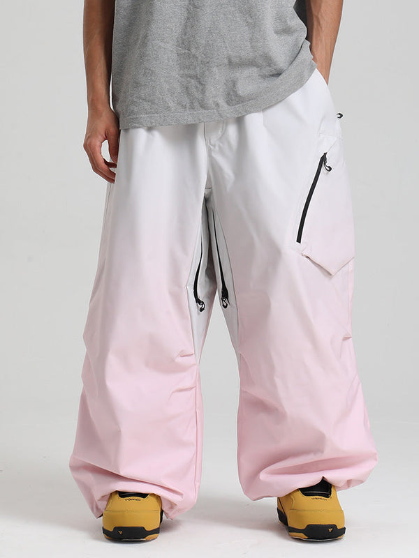 Gsou Snow Herren Strapazierfähige Urban Vibe All Function Baggy Schneehose