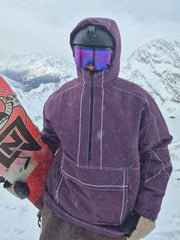 Mountain Vibe Streetstorm Pullover Camo Snowboardjacke für Herren – Ganzjahresjacke