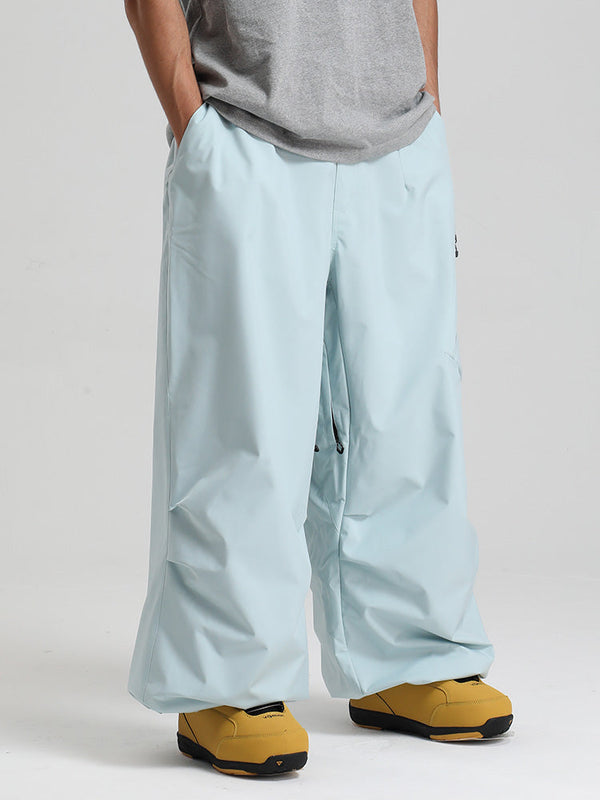 Gsou Snow Herren Strapazierfähige Urban Vibe All Function Baggy Schneehose