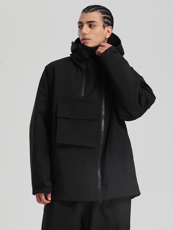 Gsou Snow Terrain Flow FlexZip Hybrid Cargo Snowboardjacke für Herren