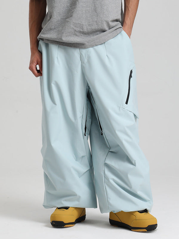 Gsou Snow Herren Strapazierfähige Urban Vibe All Function Baggy Schneehose