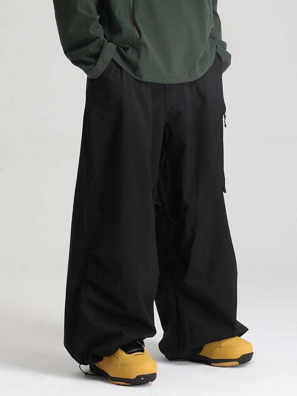 Gsou Snow Herren Strapazierfähige Urban Vibe All Function Baggy Schneehose