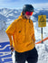 Alpiner Freerider Baggy Anorak für Herren mit zwei Brusttaschen