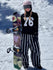 Damen Mountain Freerider Denim Cargo Pants Baggy Snowboard Pants