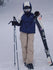 Women's Mountain Chill Swag Cargo Pockets Baggy Snow Pants
