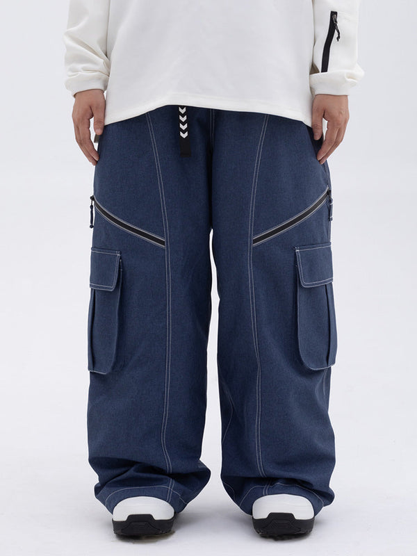 Mountain Chill Streetstorm Oversize Baggy Schneehose für Damen