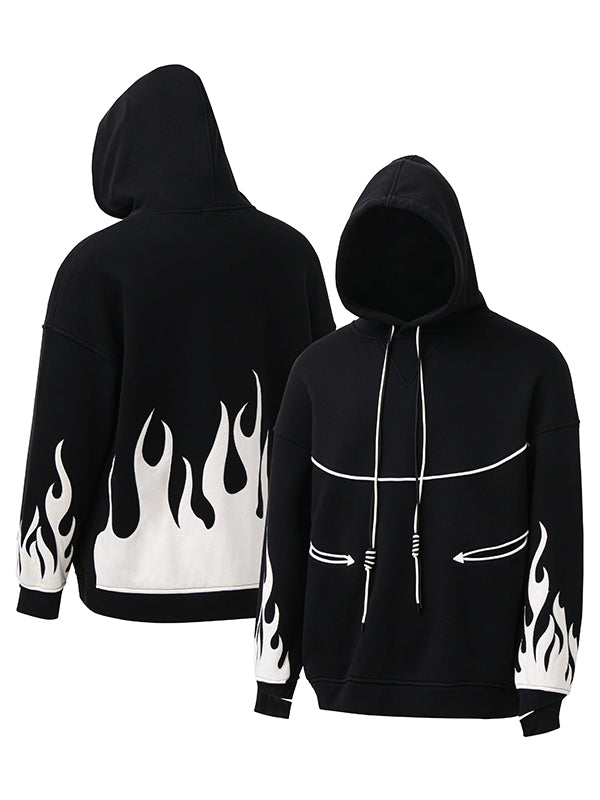 Snowall Unisex Firefly Furious Damen-Hoodie, wasserabweisend