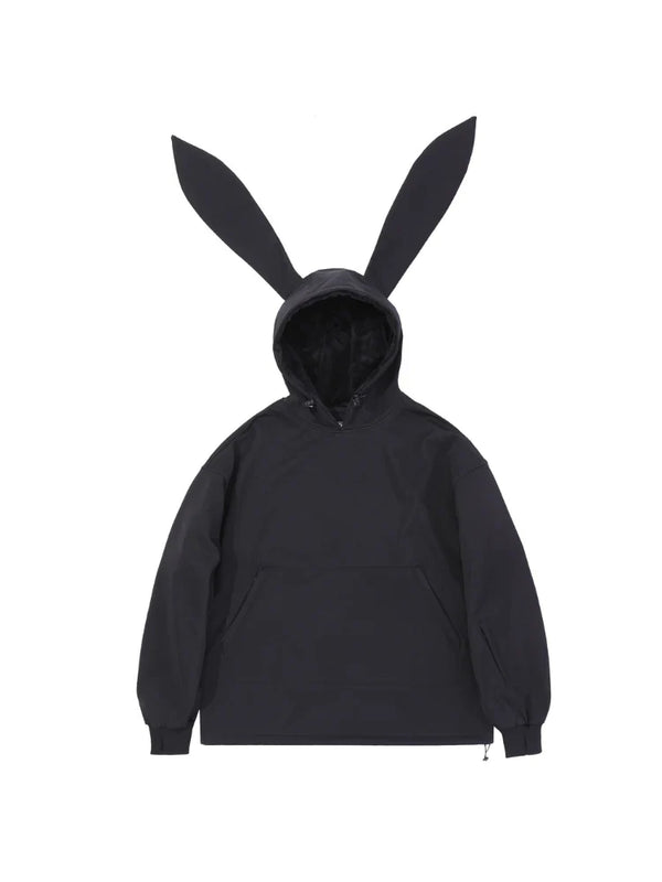 Doorek Unisex Niedlicher Hasen-Hoodie, wasserdicht, für Schnee geeignet