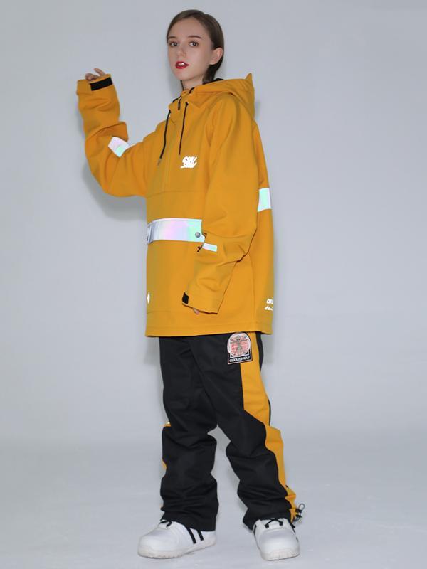 Gsou Snow Unisex-Schneeanzüge mit Reflektoren für Herren und Männer