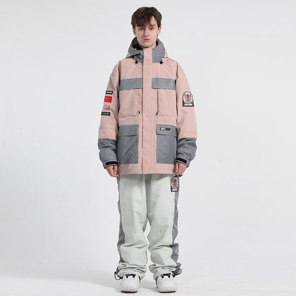Unisex Gsou Snow Venture Neon Glimmer Schneejacke & -hose Set