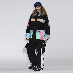 Unisex Gsou Snow Venture Neon Glimmer Schneejacke & -hose Set