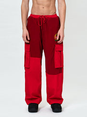 Snowall Herren Winter Warme Wasserdichte Hip-Hop Snowboardhose Cord