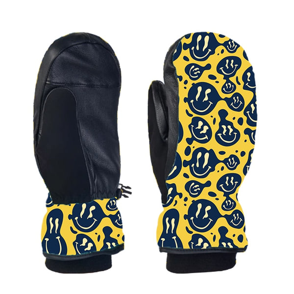 ChillVibe Grafik-Snowboardhandschuhe für Herren