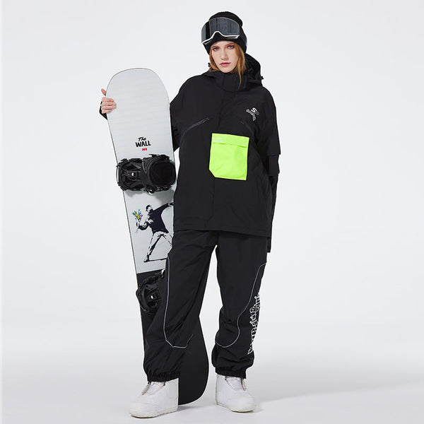 SpeedPanda Unisex Alpine SnowTech Mountain Explorer Schneeanzüge für Damen und Herren