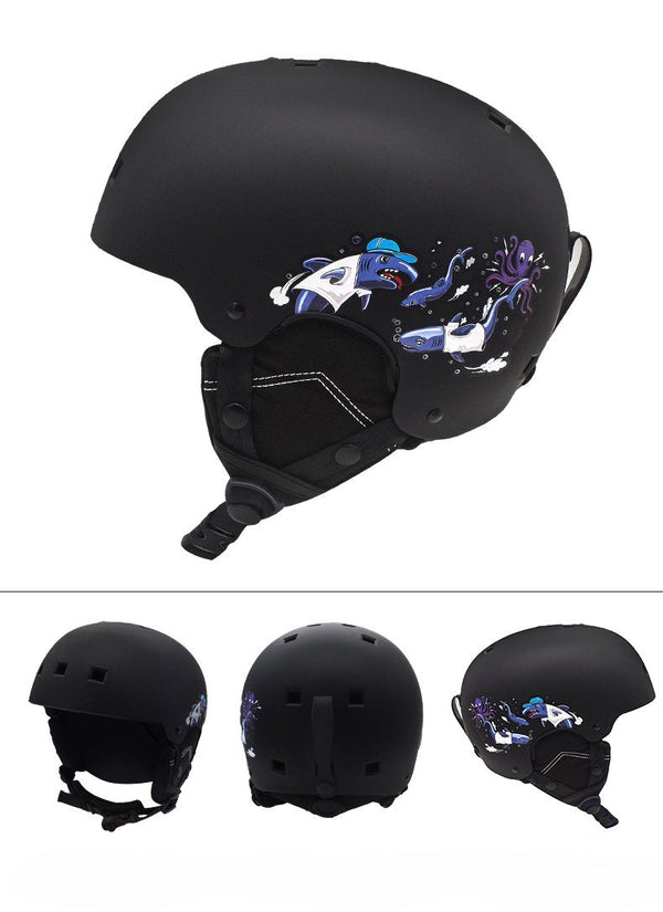 Girls Unisex Gsou Snow All-season Cartoons Winter Snowboard Ski Helmet