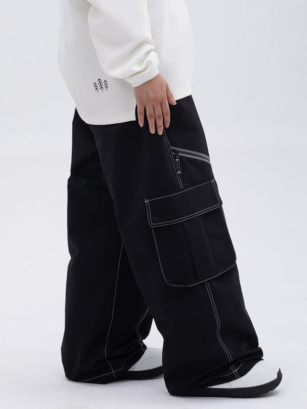 Mountain Chill Streetstorm Oversize Baggy Schneehose für Damen