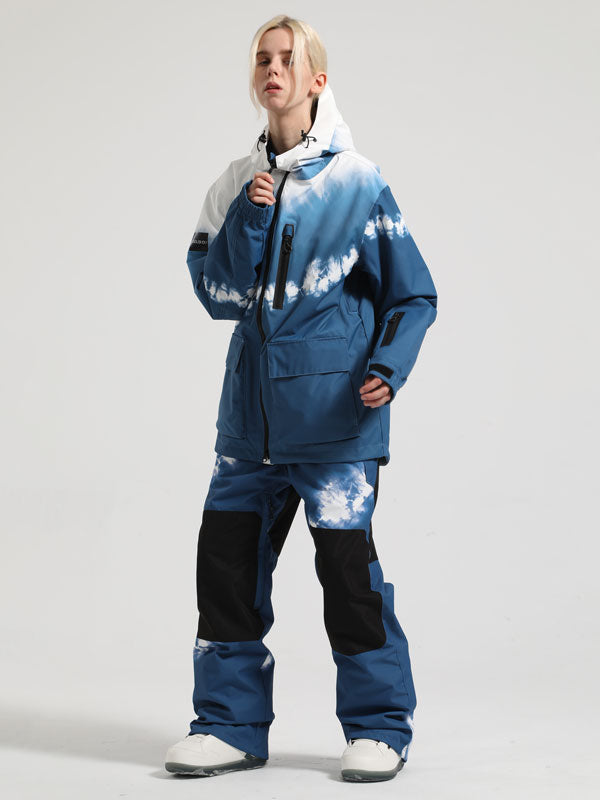 Gsou Snow Winter Ranger Cargo-Schneejacke & Latzhose für Damen (Set)