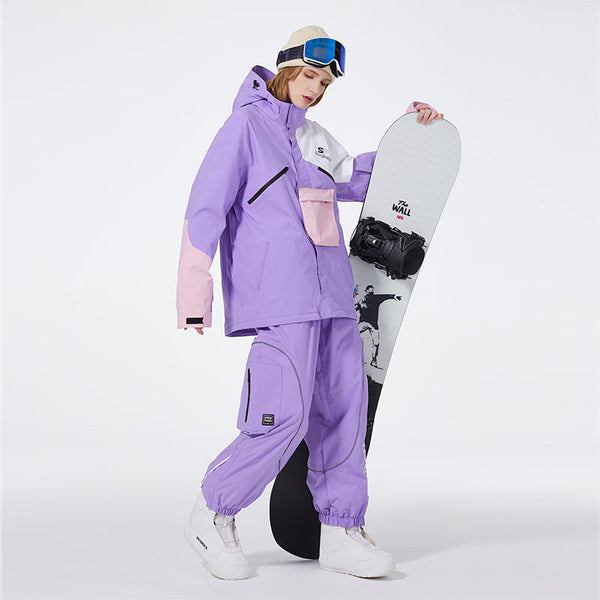 SpeedPanda Unisex Alpine SnowTech Mountain Explorer Schneeanzüge für Damen und Herren
