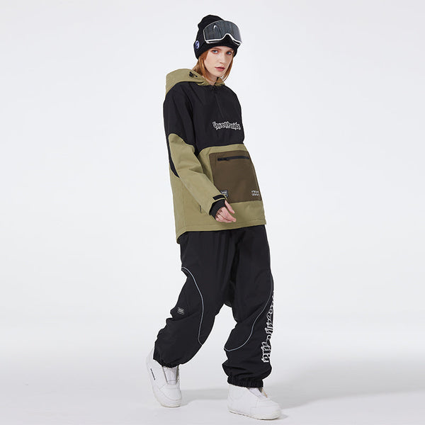 SpeedPanda Mountain Unisex Alpine SummitBlast Schneeanzug für Damen