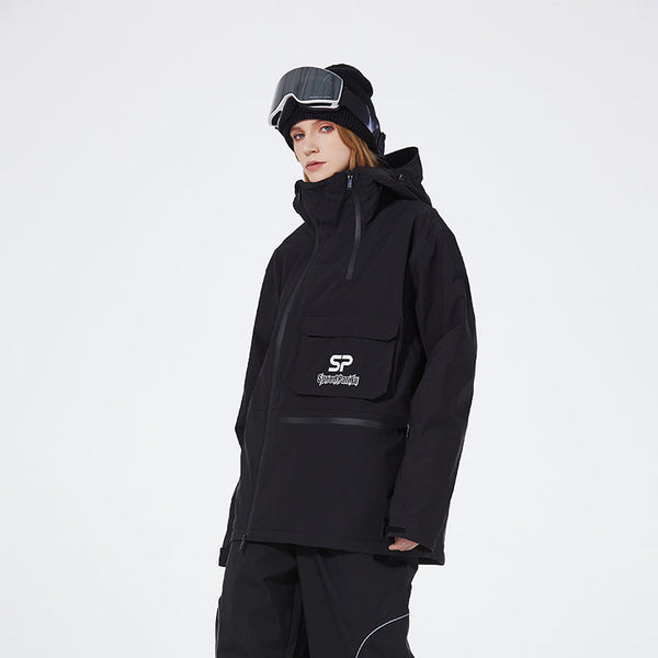 SpeedPanda Mountain Unisex Alpine GlacierPro Extreme Schneejacke für Damen