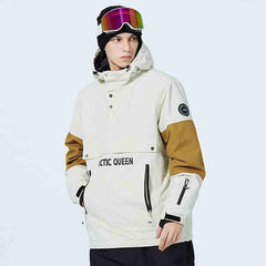 Herren Challenger Anorak-Schneejacke mit halbem Reißverschluss