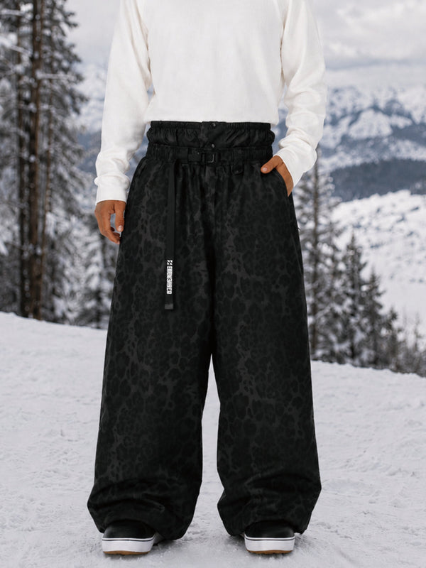 Hyper Beast Herren-Snowboardhose, strapazierfähig, vielseitig, Freestyle, Baggy-Design