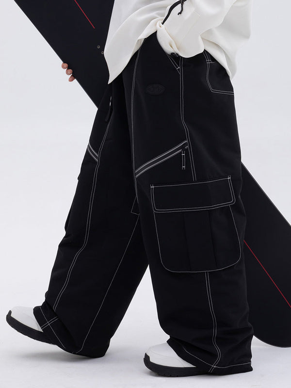 Mountain Chill Streetstorm Oversize Baggy Schneehose für Herren