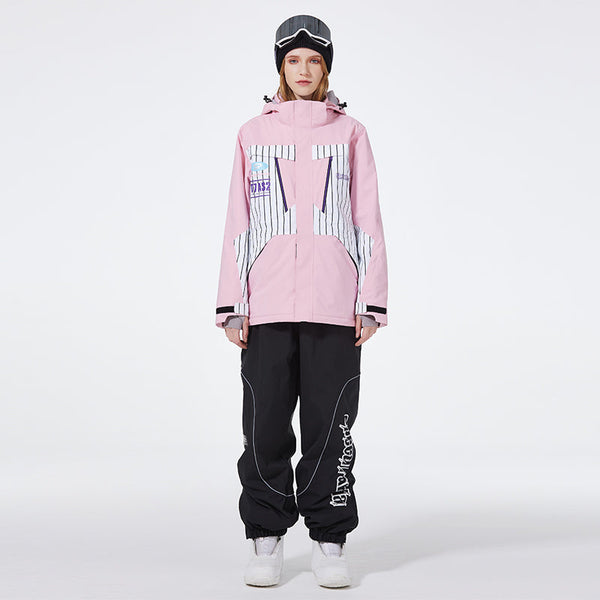 SpeedPanda Mountain Unisex Alpine Avalanche Flare Expedition Schneeanzug für Damen und Herren