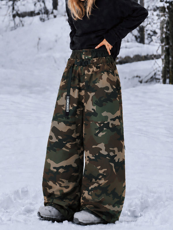 Urban Storm Damen-Snowboardhose, strapazierfähig, Utility, Freestyle, Baggy