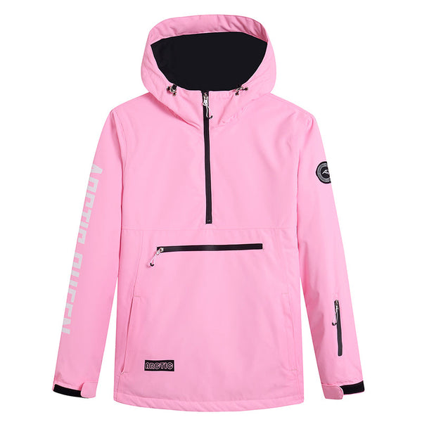 Herren Challenger Anorak-Schneejacke mit halbem Reißverschluss