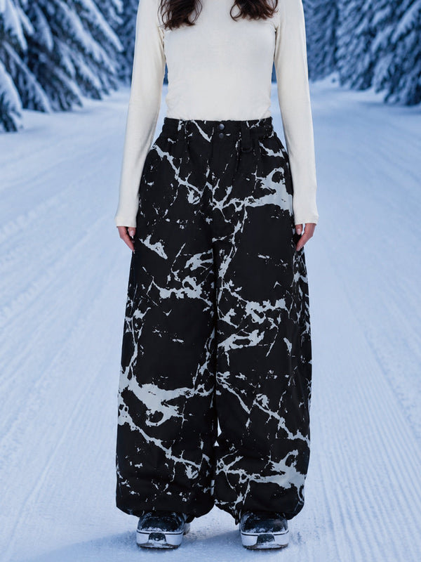 Damen Allzweck-Snowboardhose Urban Vibe Strapazierfähige Freestyle Baggy Hose