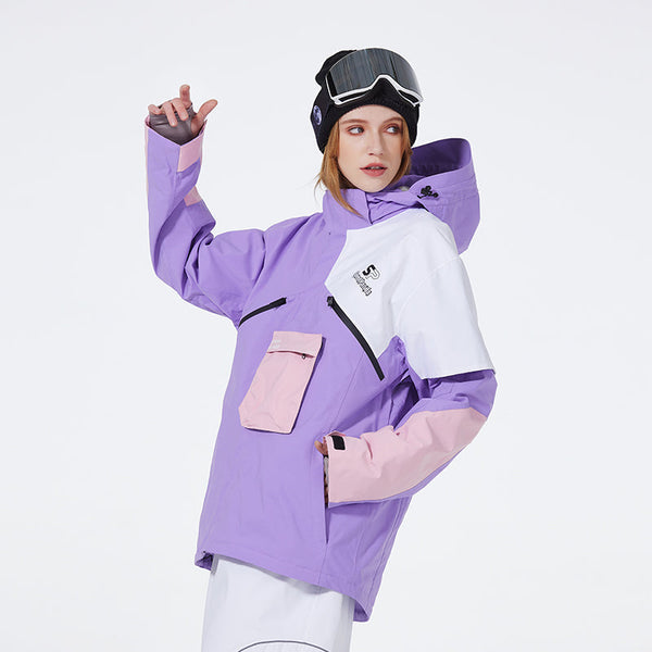 SpeedPanda Unisex Alpine SnowTech Mountain Explorer Schneejacke für Damen und Herren
