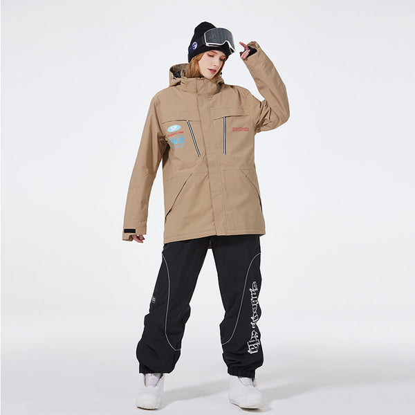 SpeedPanda Mountain Unisex Alpine Avalanche Flare Expedition Schneeanzug für Damen und Herren