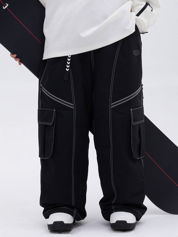 Mountain Chill Streetstorm Oversize Baggy Schneehose für Damen