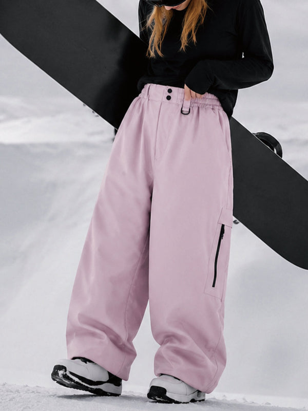 Damen Allzweck-Snowboardhose Urban Vibe Strapazierfähige Freestyle Baggy Hose
