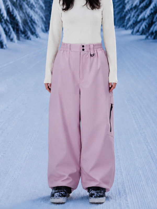 Damen Allzweck-Snowboardhose Urban Vibe Strapazierfähige Freestyle Baggy Hose